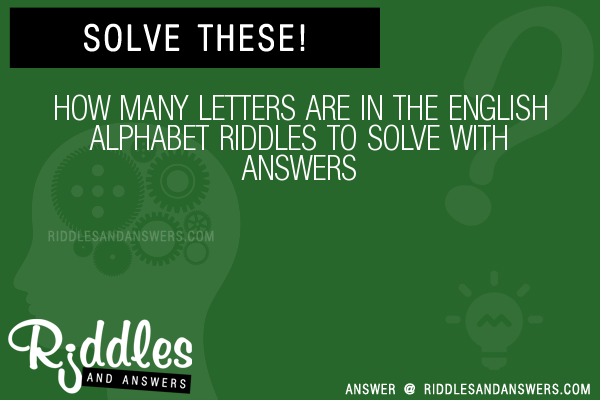 How Many Letters Are in The English Alphabet?